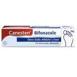 Canesten Bifonazole Once Daily Athlete’s Foot 1% w/w Cream | Effective Athlete’s Foot Treatment | Canesten's Most Convenient Treatment | Only 1 Application Per Day | Antifungal Cream | 20 g