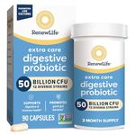 Renew Life Ultimate Flora Extra Care Probiotic 50 Billion (Formerly Critical Care), 90 Count