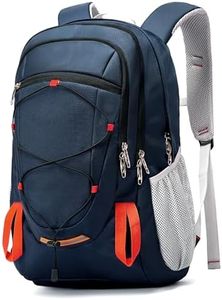 Mochila Senderismo 40 Litros Mochila Viaje Excursiones Acampadas Mochilas Impermeable Trekking Para Hombres Mujeres Caminata Portátil Deportes Montaña Al Aire Libre Subir Bolsas De Vuelta, Azul-Gris