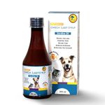 PETHEEDS Omega 3+6+9 Syrup Concentrated Sardine Fish Oil with Vitamins, Minerals & Taurine, Advanced Formula for Shiny Healthy Skin & Coat for Dogs & Cats, 200ml