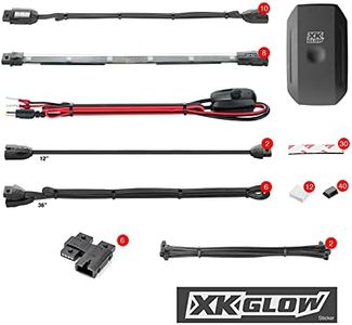 XK-GLOW KS-MOTO-ADVANCE 10 Pod 8 Strip 2nd gen XKchrome App Control Motorcycle Advanced LED Accent Light Kit