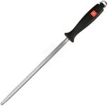 WÜSTHOF 10" Sharpening Steel,Black