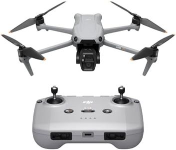 DJI Air 3S (RC-N3), Drone with Camera 4K, Dual-Camera Drone with 1" CMOS Wide-Angle Camera, 4K/60fps HDR Video & 14 Stops of Dynamic Range, 45-Min Max Flight Time, 20km Transmission Range