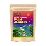 TOTS AND MOMS Gud Organic Palm Jaggery | Natural Sweetener Porridge, Pancake, Cereal, Smoothie, Health Drink, Dessert | Bella, Desi Gud, Gur, Karupatti Mittai,Palmyra, Pana, Panai Vellam, Sugar- 300G