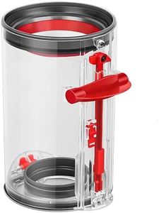 Arcets Recipiente para depósito compatible con Dyson V10 SV27 SV12 Cilindro recogedor de polvo aspiradora, versión Big Bin | Repuesto contenedor de polvo inferior