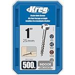 Kreg SPS-C1-500 Zinc Pocket Screws,