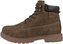 Dockers by Gerli Men's 43ea101 Combat Boots, Brown (Cafe 320), 7.5 UK