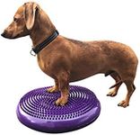 DEZAL Pet Balance Disc Cushion 14" -35cm - Exercise Strength Endurance Conditioning Fitness Flexibility Neural Stimulation Rehabilitation Physical Training Tool for Senior Dogs - with Pump