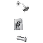 Moen T2473EP Genta Posi-Temp Pressure Balancing Eco-Performance Modern Tub and Shower Trim Valve Required, Chrome