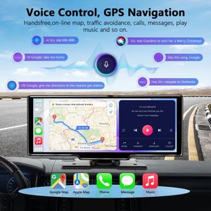 10.26" Wireless CarPlay Display – Touchscreen Car Multimedia Screen