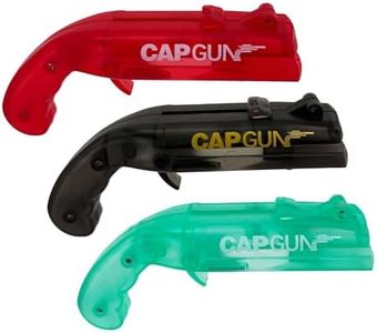 Cap Shooting Bottle Opener Gun - Launches Caps for World Cup Parties, BBQs & Adult Gatherings, Fun Gadget for Men, Unique Gag Gift for Sports Events (3PC Red Black Green)