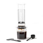 AeroPress Clear XL Coffee Press – 3 in 1 brew method combines French Press, Pourover, Espresso. Full bodied, smooth coffee without grit or bitterness.