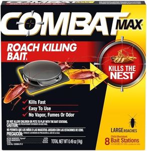 Combat Max Large Roach Killing Bait, 8 count (Pack of 1)