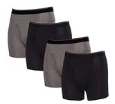 Kirkland Signature Men's Boxer Brief Pima Cotton 4 Pack, Multi, 3X-Large