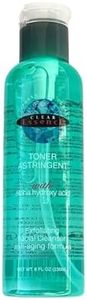 Clear Essence Anti Aging Toner Astringent with Alpha Hydroxy Acid, 8oz, Exfoliating Face Toner for Oily Skin, Acne Prone Skin, Pore Refining & Clarifying Toner for Women & Men, Hydrating Skin Care