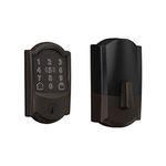 Schlage BE499WB CAM 716 Encode Plus Smart Wifi Riegel Lock, Bronze colour