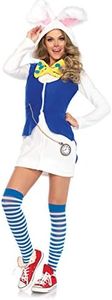 Leg Avenue Women's Costume, White/Blue, Small