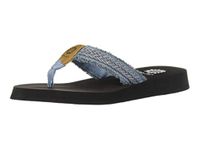 Yellow Box Women's Fianni Sandals, Denim, 7