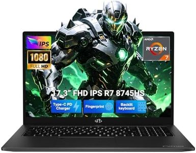 NIMO 17.3" FHD AI-Ready-Laptop, R7 8745HS 8 Cores, 32GB DDR5, 1TB SSD