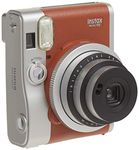 Fujifilm Instax Mini 90 Neo Classic Instant Film Camera, Brown