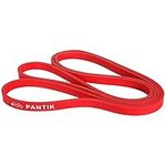 PANTIK Resistance Band for Women and Men Pull up Bands Exercise Loop Band for Body Stretching Powerlifting Yoga Pilates Resistance Training (Red: 15-35 lbs)