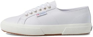 Superga 2750 Nappa, Optical White/Full Avorio, 7 Women/5.5 Men