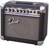 Pyle 30 Watt VampSeries Amplifier - With 3-Band EQ & Overdrive, Has Clean and Overdrive Channels For a Crunchy, Powerful Sound, 20 Hz to 15 kHz Frequency Response, Black