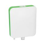 Hardstone Dual Flush Tank for Toilet - 8 LTR Water Capacity – Polypropylene Smart PVC Slim Cistern-Wall Mounted, Push Button Top Flushing Tank, Air Freshener with Complete Set (Jupiter Green)