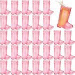 30 Pcs Cowboy Boot Shot Glasses,1 O