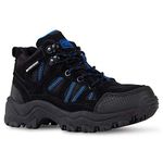 Nord Trail Boys Mt Hunter Hi Leather Hiking Boot Black