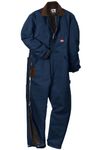 Dickies Men's Premium Insulated Duck Coverall, Dark Navy, Small