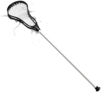 Dickly Lacrosse Stick Backyard Practice Develop Correct Basic Lightweight, with Lock Pocket Lacrosse Game for Kids Adults Beginner