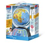 Clementoni 61362 Digital Interactive Kids: Light Up World Globe with Talking Pen & App (7+ Years), Multicolour