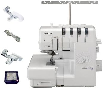 Brother AIRFLOW 3000 Air Thread Serger Overlock Sewing Machine with Feet and Thread Bundle