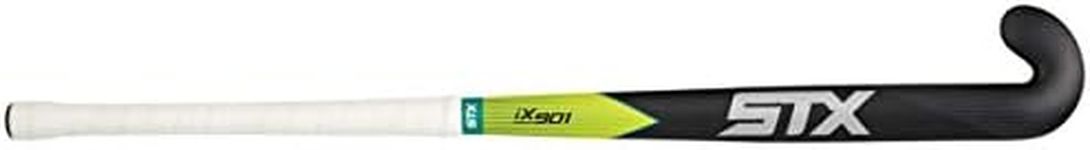 STX IX 901 Indoor Field Hockey Stick 34", Black/Teal/Bright Yellow