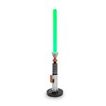 Star Wars Luke Skywalker Green Lightsaber 23-Inch Desktop LED Mood Light | Nightstand Table Lamp with LED Light for Bedroom, Desk, Playroom | Home Decor Kids Room Essentials | Gifts and Collectibles