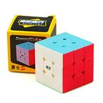D ETERNAL QiYi Warrior S 3x3x3 High Speed Stickerless Magic Puzzle Cube