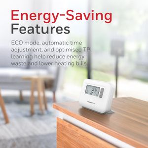 Honeywell T3R Wireless Thermostat – Programmable Digital Heating Control