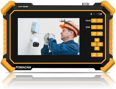 CCTV Tester Monitor HD-2900 4.3" TFT LCD Screen 4K 8MP CVI TVI AHD CVBS Analog Video HD Coaxial Camera Tester Built-in 4000mAh Battery DC12V output power