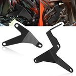 Motorcycle Headlight Brace Set Reinforcement Bracket Neck Brace For 390 ADVENTURE 2019-2021 Black