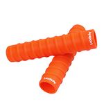 Ayaport Kayak Paddle Grips Non-Slip Silicone Wraps Blister Prevention Kayaking Accessories for Take-Apart Paddle (Orange)