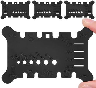 LFUTARI 4 Pack Chainsaw Bar Gauge Tool - Measures The Chain Pitch - Chainsaw Guide Bar and Chain Measuring Tool