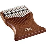 Sonic Energy Solid Body Kalimba – 17 notes in C Major – For Meditation, Yoga, Percussion – Sapele Wood – Including Accessories (KL1702S)