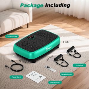 EvoSpark Dual Motor Vibration Plate – Full Body Fitness Machine