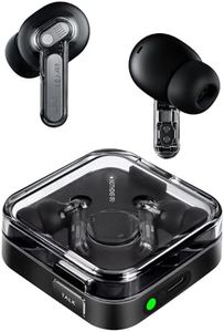 Nothing Ear (3) Wireless Earbuds Super Mic 45dB Hybrid Active Noise Cancelling Bluetooth Headphones Hi-Res 6 Mics, 12mm Dynamic Bass Boost, Dual Connect ANC Sport Ear Buds for iPhone Android, Black