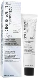 ULTRA BOND 5-Minute Express Toner | Strengthens & Protects, 2X Shinier Hair | Builds Bonds w/Arginine | For Cool Silver-Blonde Results | Silver Moonlight | 2 Fl Oz