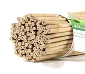 2FT-3FT-4FT-5FT-6FT Bamboo Garden Canes/Stake/Pole Garden Plant Flower Support Sticks Outdoor/Indoor Natural Strong Plants Support (10, 4ft - 120cm (10-12mm))