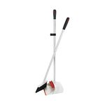 OXO Good Grips Upright Sweep Set, Aufrechter Kehrer, White/Black