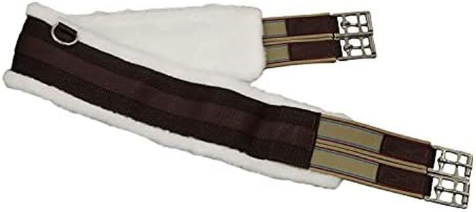 Horse Fare Products Comfy Fleece English Girth with Double Elastic (52")