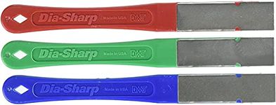 DMT D2K Mini Diamond Sharpening Stones, Coarse, Extra Fine & Fine, 2.5 Inches, 3 Pack